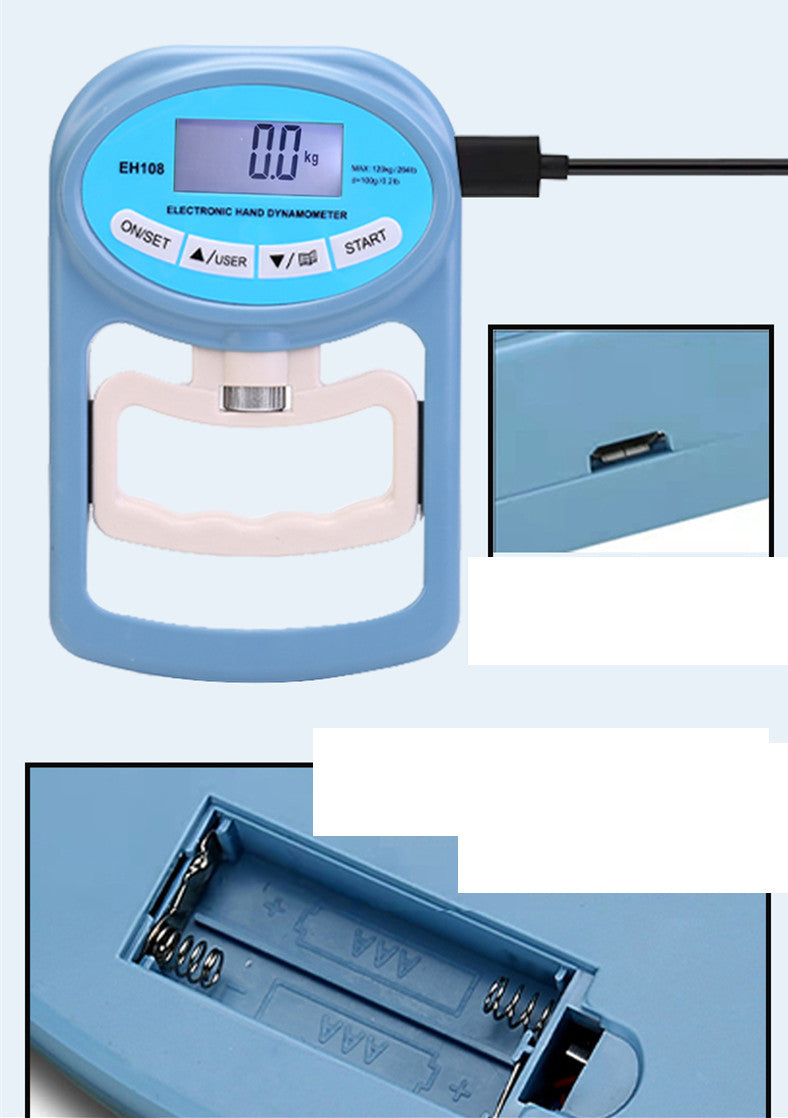 Electronic Counting hand Grip Dynamometer Tester